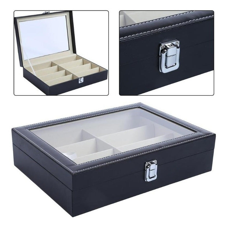 Caja Estuche Para Lentes Organizador Porta Lentes Mostrador