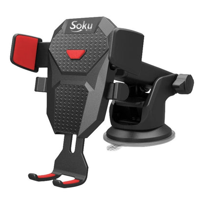 Soporte Brazo Firme Universal Porta Celular Auto 2 En 1