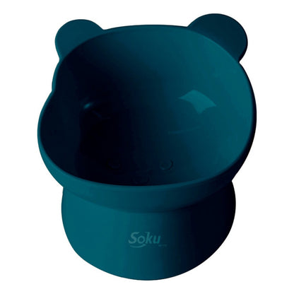 Soku Tazon Plato Para Gatos Perros Mascotas Kawaii Elevado