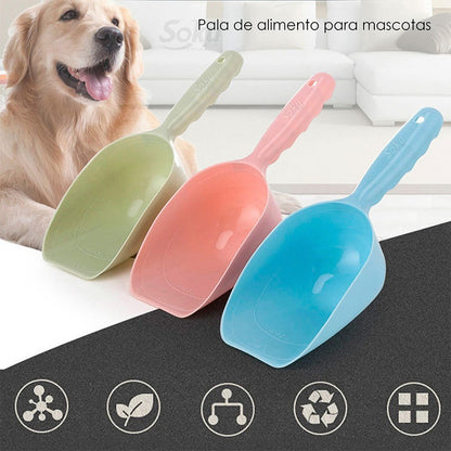 Pala Granel Croquetas Alimento Perro Gato Cuchararon Taza