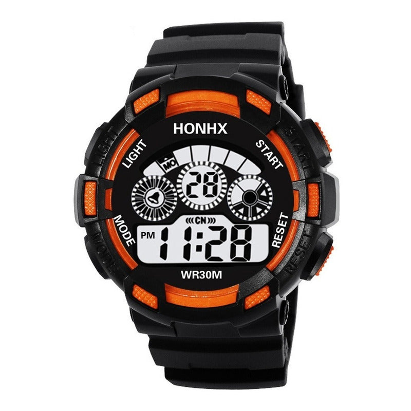 Reloj Militar Hombre Led Moda Caballero Contra Agua Hx
