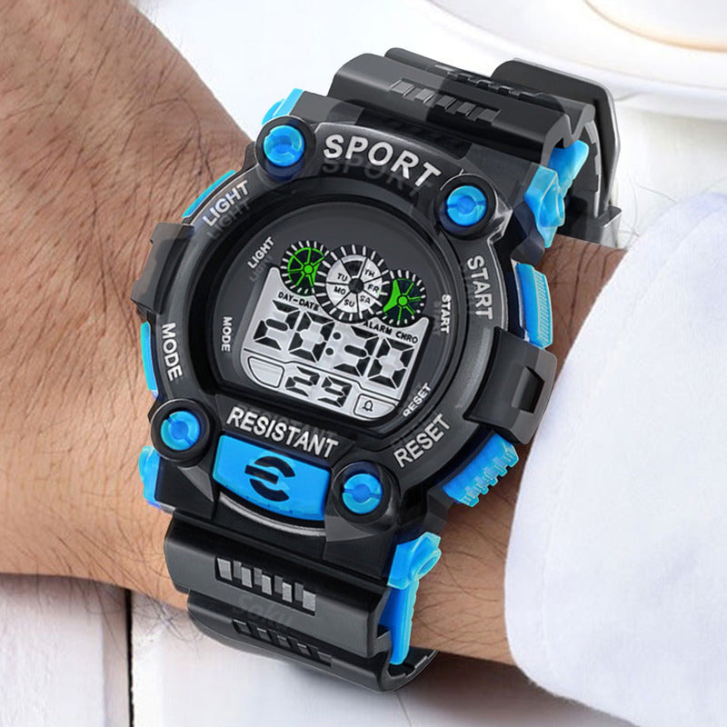 Reloj Militar Hombre Led Moda Caballero Contra Agua Hx