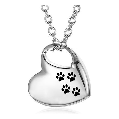 Soku Dije Personalizado Collar Cenizas Relicario Perro Gato