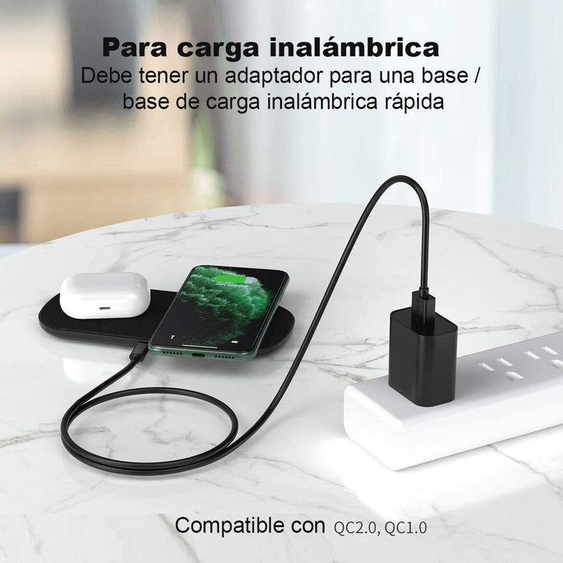 Cargador De Pared Celular Tableta Cubo Usb 5v 1a Certificado