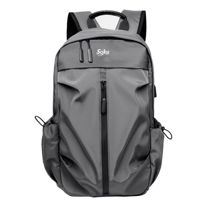 Soku Mochila Premium Contra Agua Laptop 14 Amplia Viaje