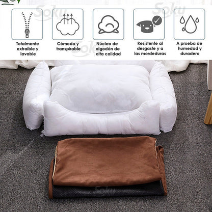 Cama Perro Impermeable Cojin Extraible Grande Premium