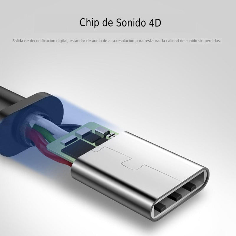 Auriculares Audífonos Manos Libre Extra Bass Hifi Tipo C