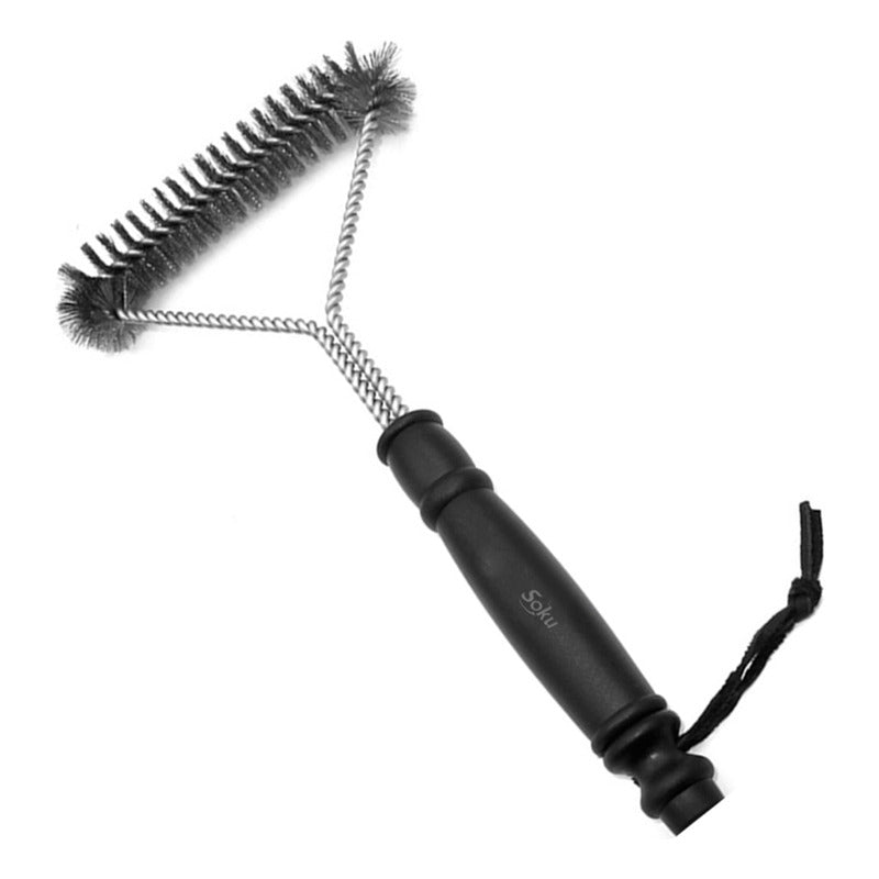 Cepillo Para Parrilla Bbq Acero Inoxidable Gourmet Cocina