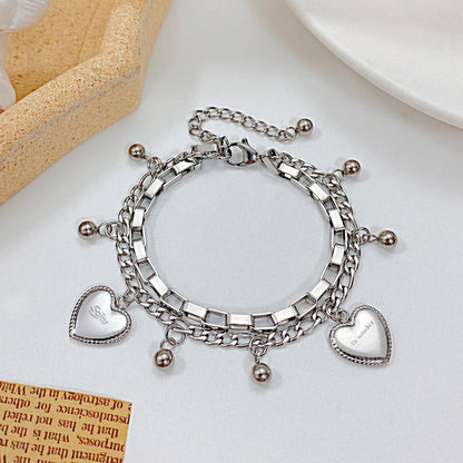 Soku Pulsera Personalizada Cadena Acero Inoxidable Dura Vida
