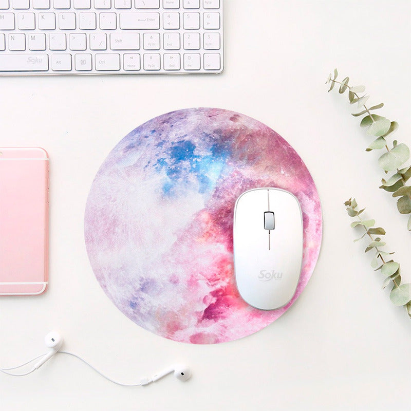 Tapete Para Ratón Estampados Mapa Luna Calidad