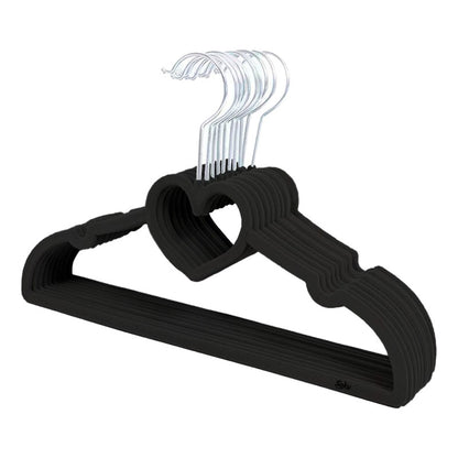 Soku 10 Ganchos Acero Terciopelo Organizador Closet Kawaii