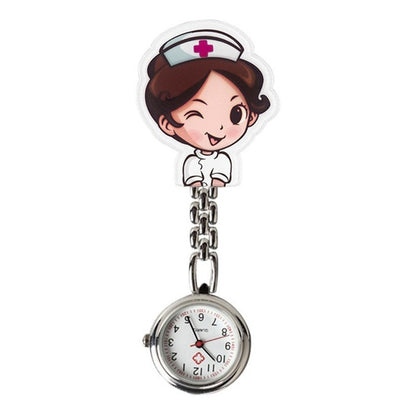 10 Reloj Enfermera Metal Broche Medico Mujer Lote Mayoreo