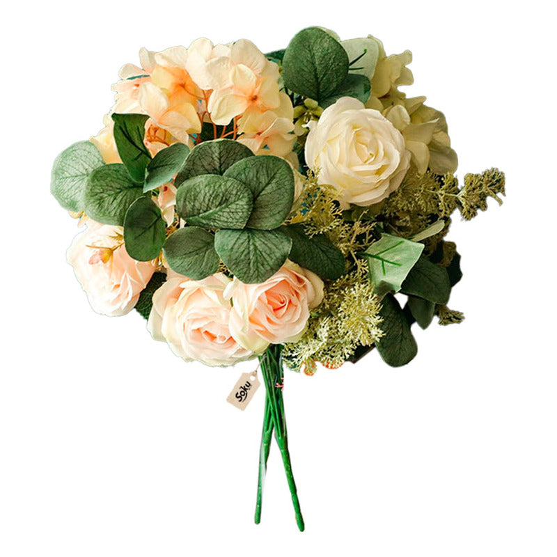 Soku Bouquet Rosas Flores Evento Quinceñera Boda Centro Mesa