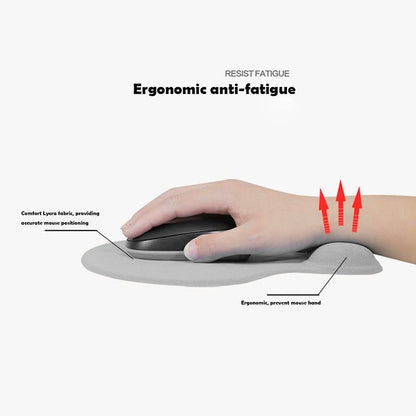 Tapete Ergonomico Para Raton De Gel Silicon Antideslizante