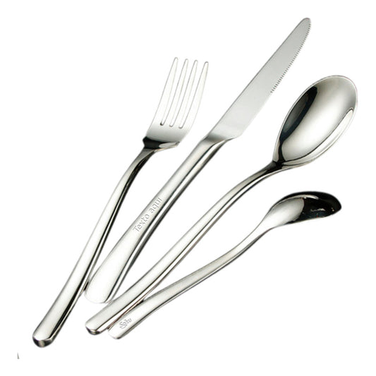 4x Soku Cubiertos Personalizado Mesa Mama Aniversario Logo