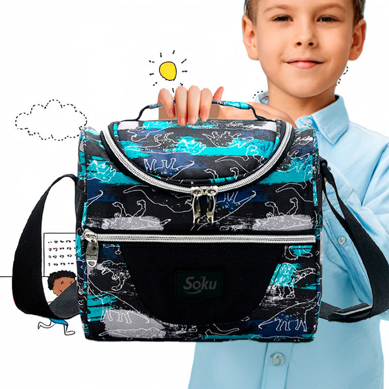 Soku Lonchera Infantil Triple Protección Extra Durable