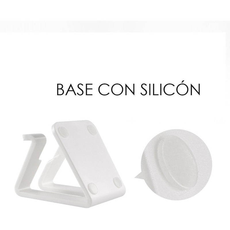 Soporte Universal Silicona Antiderrapante Tablet Celular