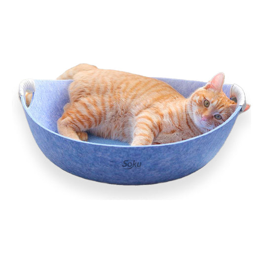Soku Cama Gato Mascota Cesto Tapete Verano Invierno Calidad