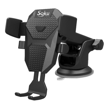 Soporte Brazo Firme Universal Porta Celular Auto 2 En 1