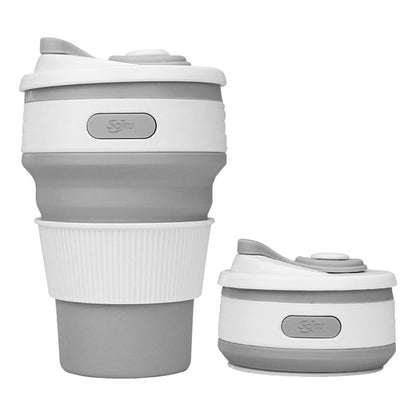 Vaso Termico Plegable Portable Cafe Hermetico Certificado