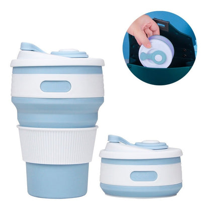 Vaso Termico Plegable Portable Cafe Hermetico Certificado