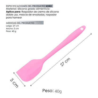 Espátula Miserable Pala De Silicona Cocina Repostería Chef