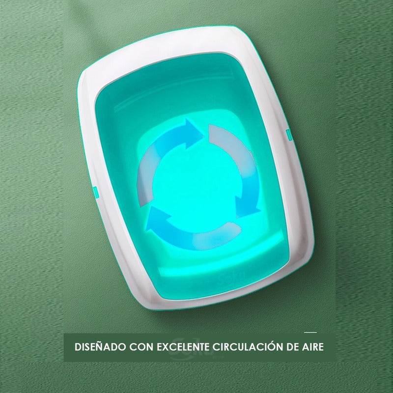 Arenero Gato Extension Anti Derrame Pala Caja Extra Grande