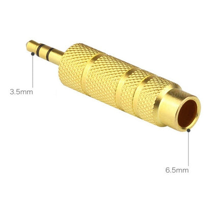 2 Adaptador Audio Estéreo Trs Jack 6.35 Macho A 3.5mm Hembra