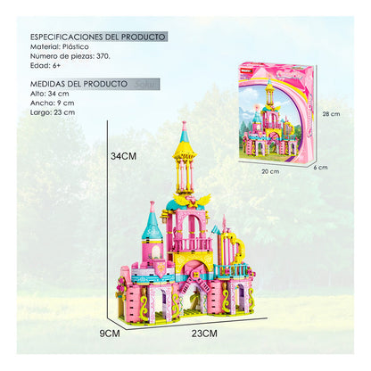 Soku Jueguete Bloques Castillo Princesa Gold Angel Niñas 6+