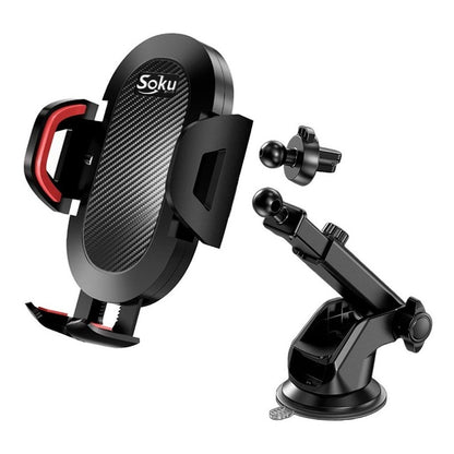 Porta Celular Soporte Gps Auto Universal Manos Libres 360º