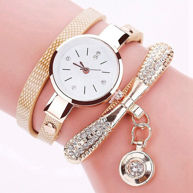 Reloj Mujer Mayoreo Brazalete Zafiro Dama Pulsera Lote