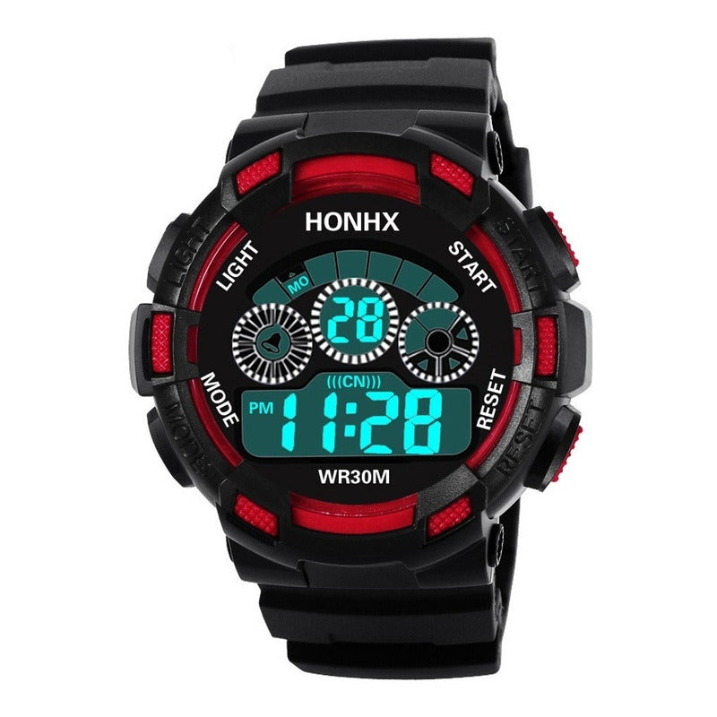 Reloj Militar Hombre Led Moda Caballero Contra Agua Hx