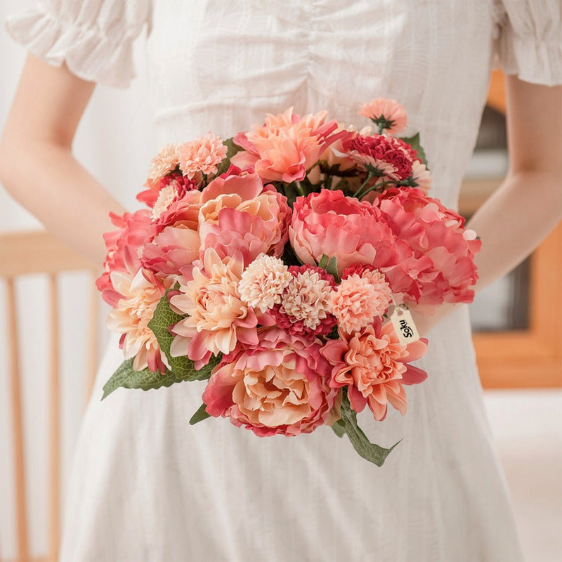 Soku Ramo Flores Decoracion Quinceñera Boda Centro De Mesa