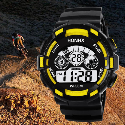 Reloj Militar Hombre Led Moda Caballero Contra Agua Hx