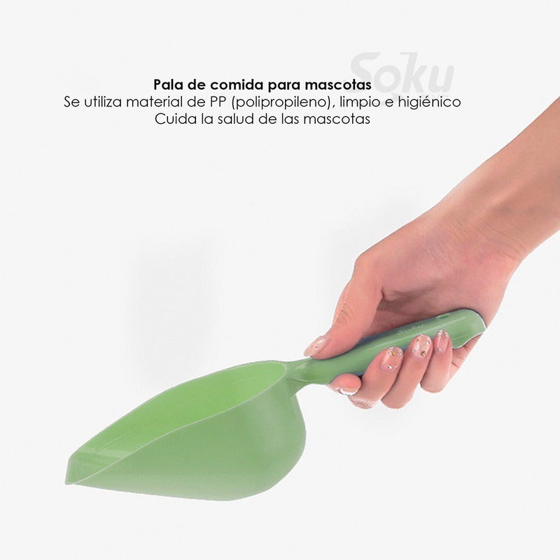 Pala Granel Croquetas Alimento Perro Gato Cuchararon Taza
