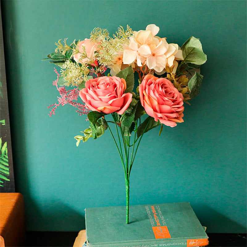 Soku Bouquet Rosas Flores Evento Quinceñera Boda Centro Mesa