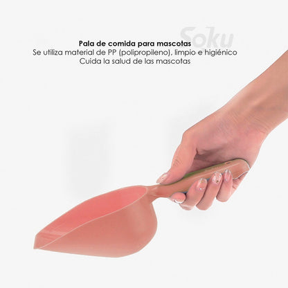 Pala Granel Croquetas Alimento Perro Gato Cuchararon Taza