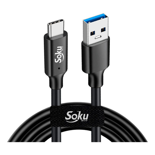 Soku Cable Usb 3.2 A Tipo C  P 3a 60w 10gbps Para Samsung