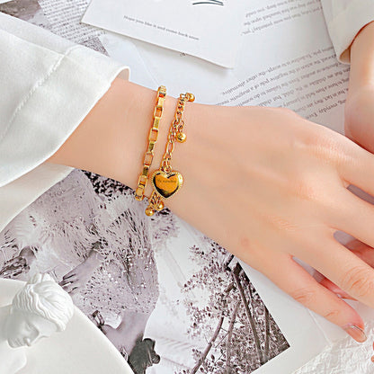 Soku Pulsera Personalizada Cadena Acero Inoxidable Dura Vida