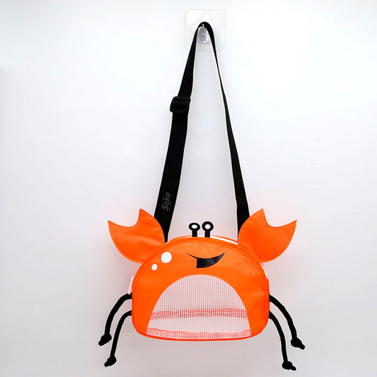 Bolso Cangrejo Playa Niños Organizador Juguetes Viajes