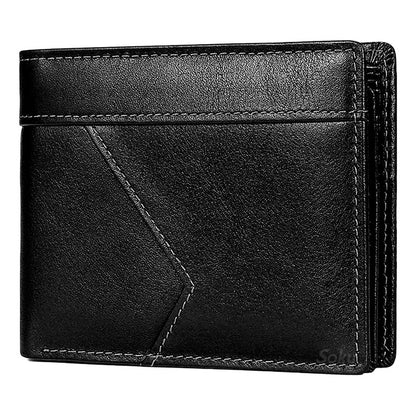Soku Cartera Ejecutiva Antirrobo Rfi Piel Genuina Premium