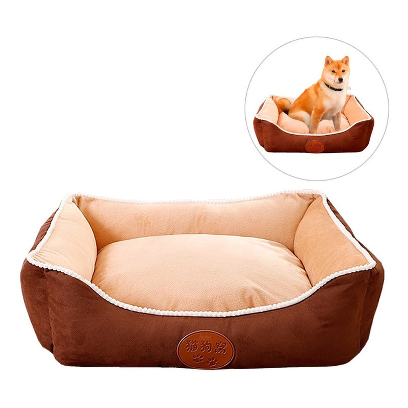 Cama Perro Impermeable Cojin Extraible Extra Larga Premium