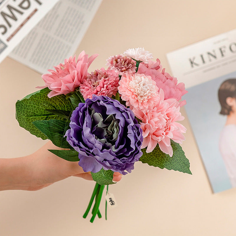 Soku Ramo Flores Decoracion Quinceñera Boda Centro De Mesa