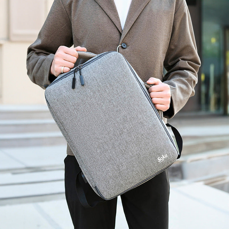 Soku Mochila  Premium Contra Agua  Minimalista Para Laptop