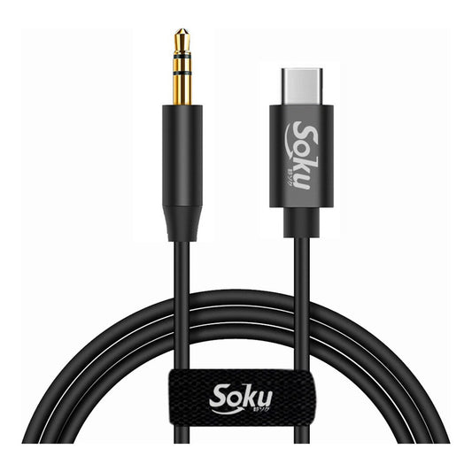 Cable Adaptador Usb Tipo C A 3.5 Mm Aux Chip Dac Hifi Pro 2m