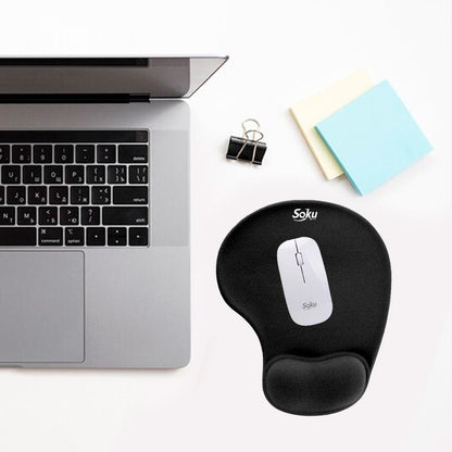 Tapete Ergonomico Para Raton De Gel Silicon Antideslizante