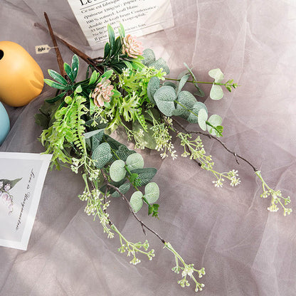 Ramo Flores Decorativas Casa Oficina Eventos Calidad Soku