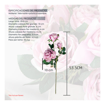 Soku Ramo Rosas Flores Boda Decoración Bouquet Extra Grande