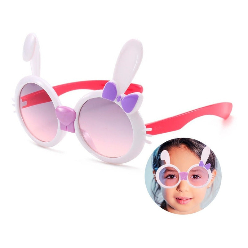 Gafas De Sol Oreja Conejo Accesorios Moda Bebés Niños Lentes
