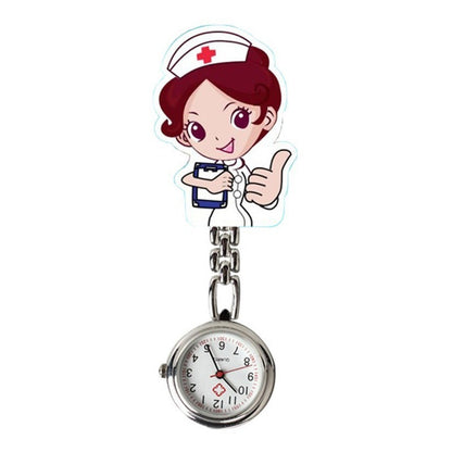 10 Reloj Enfermera Metal Broche Medico Mujer Lote Mayoreo